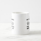 Ich ging einmal draußen kaffeetasse (Mittel)