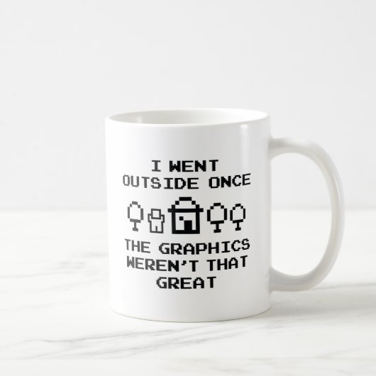 Ich ging einmal draußen kaffeetasse (Rechts)