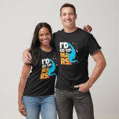 Ich ging mit einem Dinosaurier in Mars T-Shirt (Unisex)