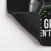 Ich ging nach draußen, als die Grafik so gut war Mousepad (Ecke)