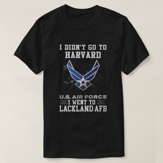 ICH GING NACH LACKLAND AFB T-Shirt (Design vorne)