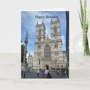 "Ich ging nach London" Westminster Abbey Karte