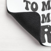Ich ging von Mama Bruh Shirt Funny Mütter Day Mama Mousepad (Ecke)