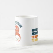 Ich ging von Mama zu Mama zu Mutter zu Bruh Kaffeetasse (Mittel)
