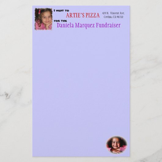 Ich ging zu Artie Briefpapier (Vorderseite)