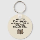 Ich ging zu Schlichten furchtbar ... Schlüsselanhänger (Vorderseite)