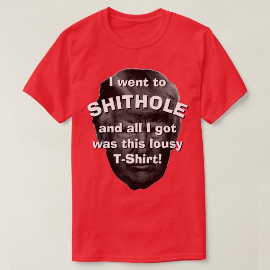 Ich ging zu Shithole… T-Shirt (Design vorne)