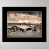 Ich ging zum Woods, Thoreau Poster (Vorne)