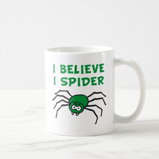 Ich glaub ich spinne - i believe i spider kaffeetasse (Rechts)