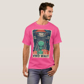 Ich glaube, Alien Invasion Ufo Ufo T-Shirt (Vorne ganz)