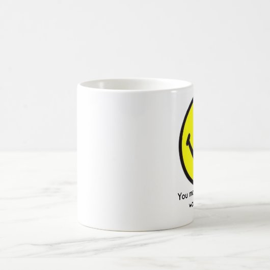 "Ich glaube allen warmes Innere " Kaffeetasse (Mittel)