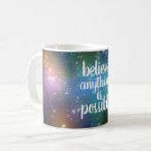 Ich glaube, alles ist möglich Tasse (Vorderseite Links)