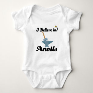 ich glaube an Ambosse Baby Strampler