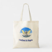 Ich glaube an Angels Tote Tag Tragetasche (Rückseite)