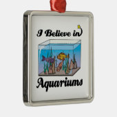 Ich glaube an Aquarien Ornament Aus Metall (Rechts)