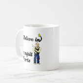 Ich glaube an armpit-Furzen Kaffeetasse (Vorderseite Links)