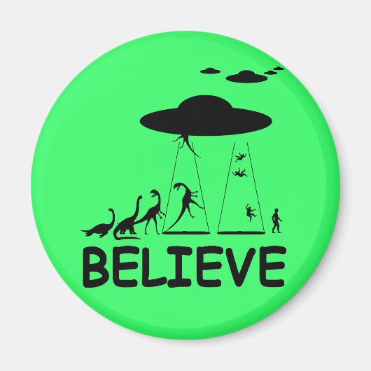 Ich glaube an Außerirdischen Magnet (Vorne)