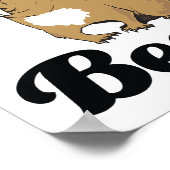 Ich glaube an Biber Poster (Ecke)