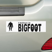 Ich glaube an BIGFOOT Autoaufkleber (Auf Auto)