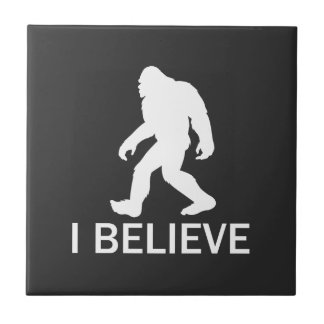 Ich glaube an Bigfoot Fliese