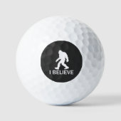 Ich glaube an Bigfoot Golfball (Vorderseite)