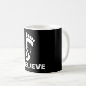 ICH GLAUBE AN BIGFOOT KAFFEETASSE (VorderseiteRechts)