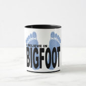 Ich glaube an Bigfoot Tasse (Zentrum)