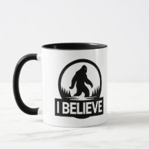 Ich glaube an Bigfoot Tasse