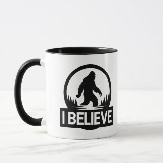 Ich glaube an Bigfoot Tasse