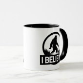 Ich glaube an Bigfoot Tasse (VorderseiteRechts)
