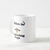 Ich glaube an Blitze Kaffeetasse (Vorderseite Links)
