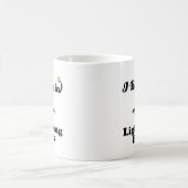 Ich glaube an Blitze Kaffeetasse (Mittel)