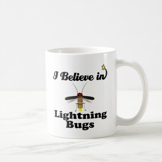 Ich glaube an Blitze Kaffeetasse (Rechts)