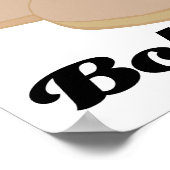 Ich glaube an Bologna Poster (Ecke)