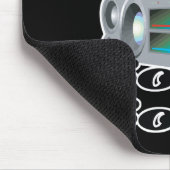 Ich glaube an Boom-Boxen Mousepad (Ecke)