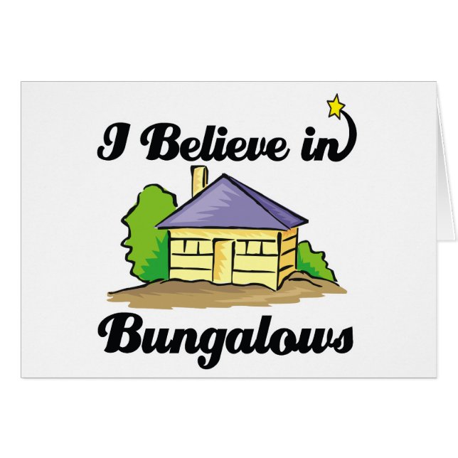 Ich glaube an Bungalows (Vorderseite (Horizontal))