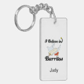 Ich glaube an Burritos Schlüsselanhänger (Vorderseite links)