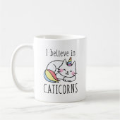 Ich glaube an Caticorns Kaffeetasse (Links)