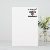 Ich glaube an Chopper Briefpapier (Stehend Vorderseite)
