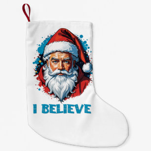 Ich glaube an das Design des Santa Claus Graffiti. Kleiner Weihnachtsstrumpf