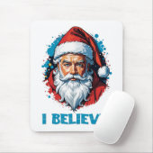 Ich glaube an das Design des Santa Claus Graffiti. Mousepad (Mit Mouse)