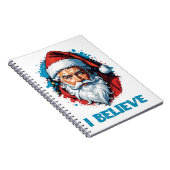 Ich glaube an das Design des Santa Claus Graffiti. Notizblock (Rechte Seite)