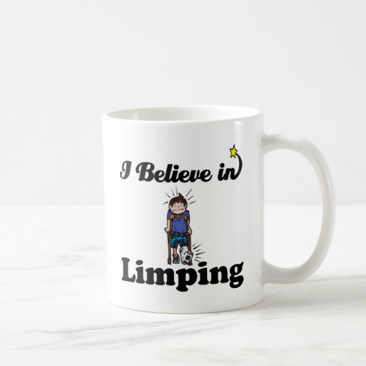 Ich glaube an das Hinhinken Kaffeetasse (Rechts)