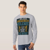 Ich glaube an das lange Schläfchen der Männer T-Shirt (Vorne ganz)