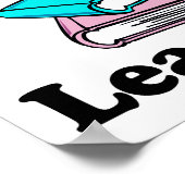 Ich glaube an das Lernen Poster (Ecke)