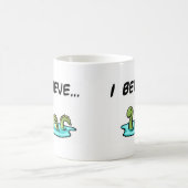 Ich glaube an das Loch- Nessmonster Kaffeetasse (Mittel)