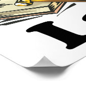 Ich glaube an das Recht Poster (Ecke)