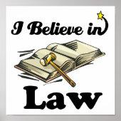 Ich glaube an das Recht Poster (Vorne)