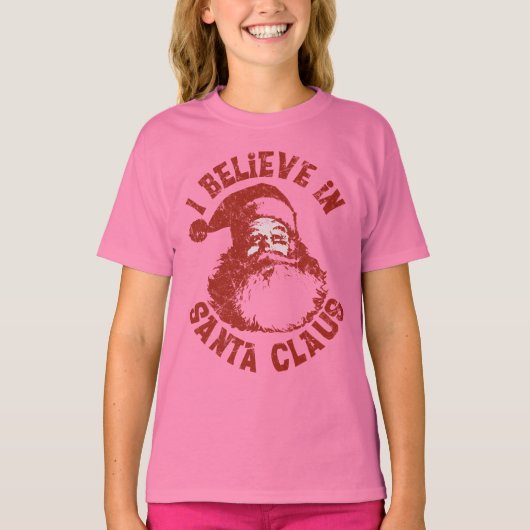 Ich glaube an das Shirt des Weihnachtsmanns (Vorderseite)