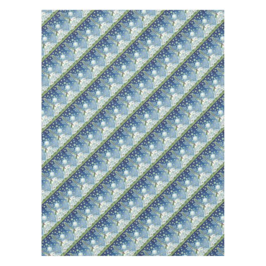 Ich glaube an das Weihnachtseinhorn TABLECLOTH Tischdecke (Vorderseite)